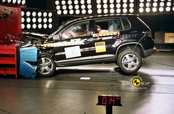 Краш тест VW TIGUAN (2009)